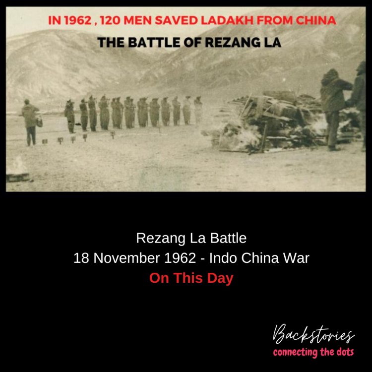 On This Day : November 18 1962 | Battle of Rezang La